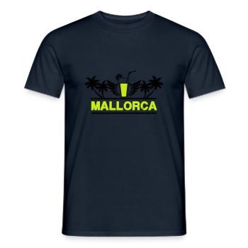 Majorca - Men's T-Shirt - navy - Front - AI Model Male 178 light (178cm)