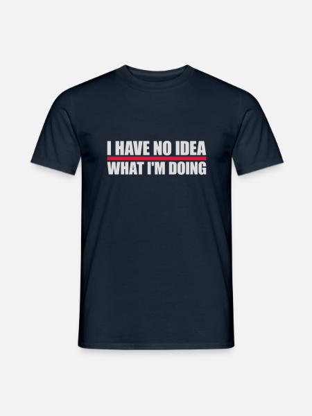 Aucune idée - T-shirt homme - marine