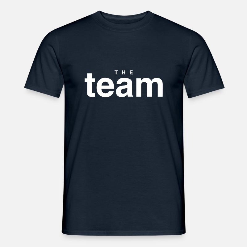 DAS TEAM - Männer T-Shirt - Navy