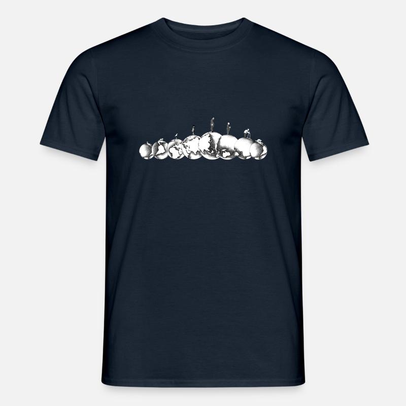 Tic, tac, toc, Lebenszyklus - Männer T-Shirt - Navy