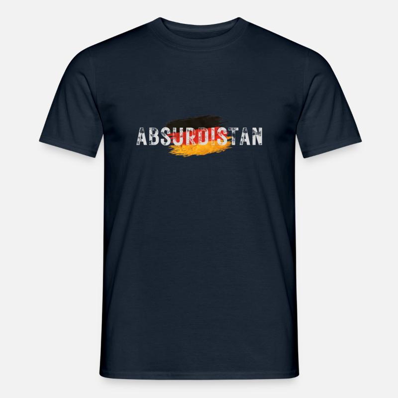 Absurdistan - Männer T-Shirt - Navy