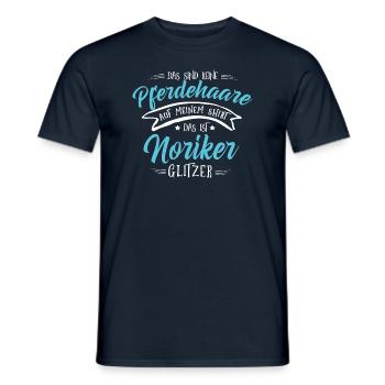 Glitzer Noriker - Männer T-Shirt - Navy - Vorne - AI Model Male 178 light (178cm)