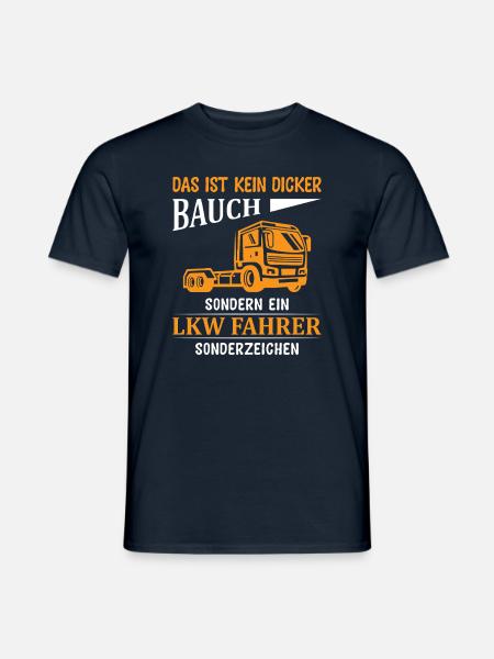 Lkw Fahrer Kraftfahrer LKW-Fahrer - Männer T-Shirt - Navy