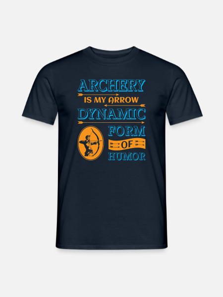 Bogenschießen Bogenschütze - Männer T-Shirt - Navy