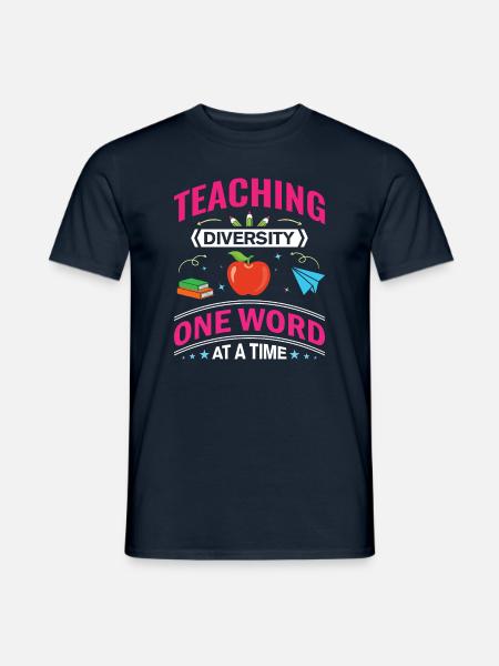 ESL-Lehrer ESL Unterricht - Männer T-Shirt - Navy