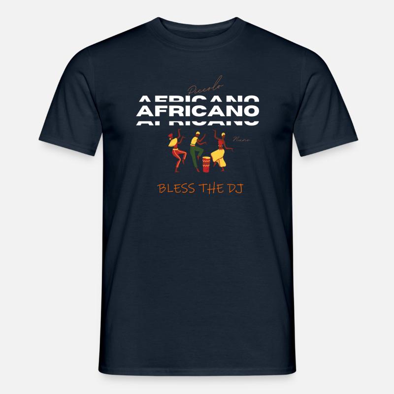 Kleiner Afrikaner - Männer T-Shirt - Navy