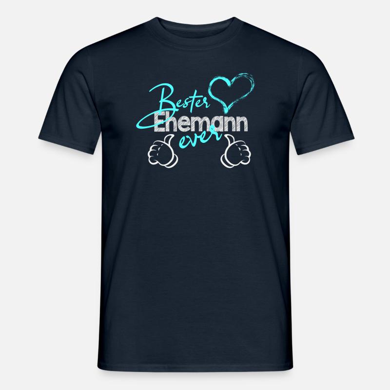 Bester Ehemann - Männer T-Shirt - Navy
