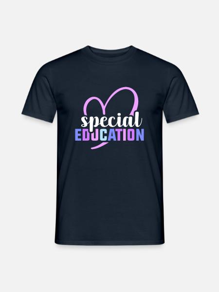 Special education - Männer T-Shirt - Navy