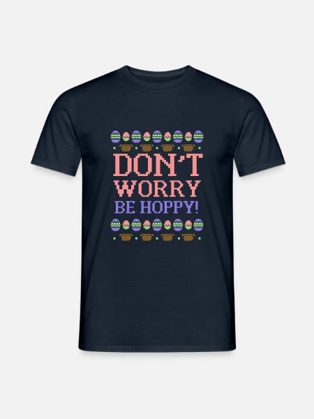 Ugly Easter hässliche Ostern Ostergeschenk - Männer T-Shirt - Navy