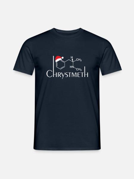 Christmas / Weihnacht / Ugly Christmas - Männer T-Shirt - Navy