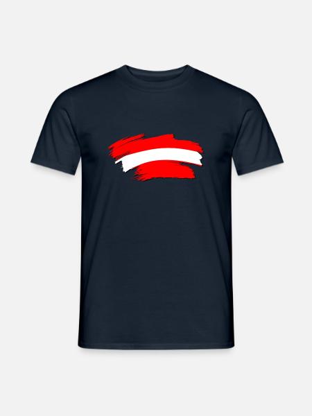 Österreich - do kum i her, do bin i dahoam! - Männer T-Shirt - Navy