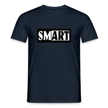 SM ART - Männer T-Shirt - Navy - Vorne - AI Model Male 178 light (178cm)