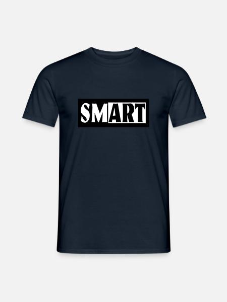SM ART - Männer T-Shirt - Navy