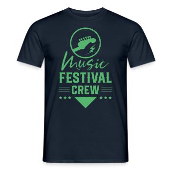 Musique Festival Festival Festival - T-shirt homme - marine - Devant - AI Model Male 178 light (178cm)