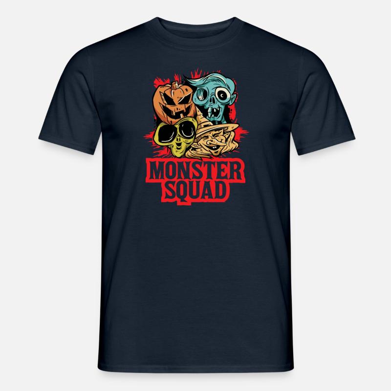 monster Squad - Männer T-Shirt - Navy