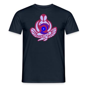 Goal. Success, motivation and concentration - Men's T-Shirt - navy - Front - AI Model Male 178 light (178cm)