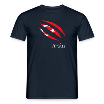 Turkei Türkiye - Männer T-Shirt - Navy - Vorne - AI Model Male 178 light (178cm)