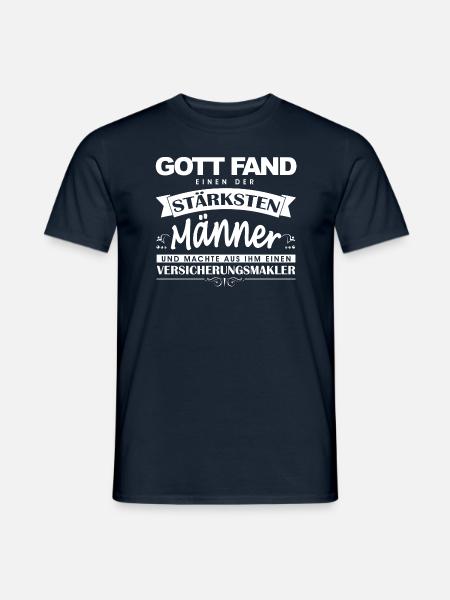 GF Versicherungsmakler - Männer T-Shirt - Navy