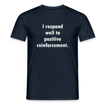 Psychologie drôle disant emploi cadeau psychologue - T-shirt homme - marine - Devant - AI Model Male 178 light (178cm)