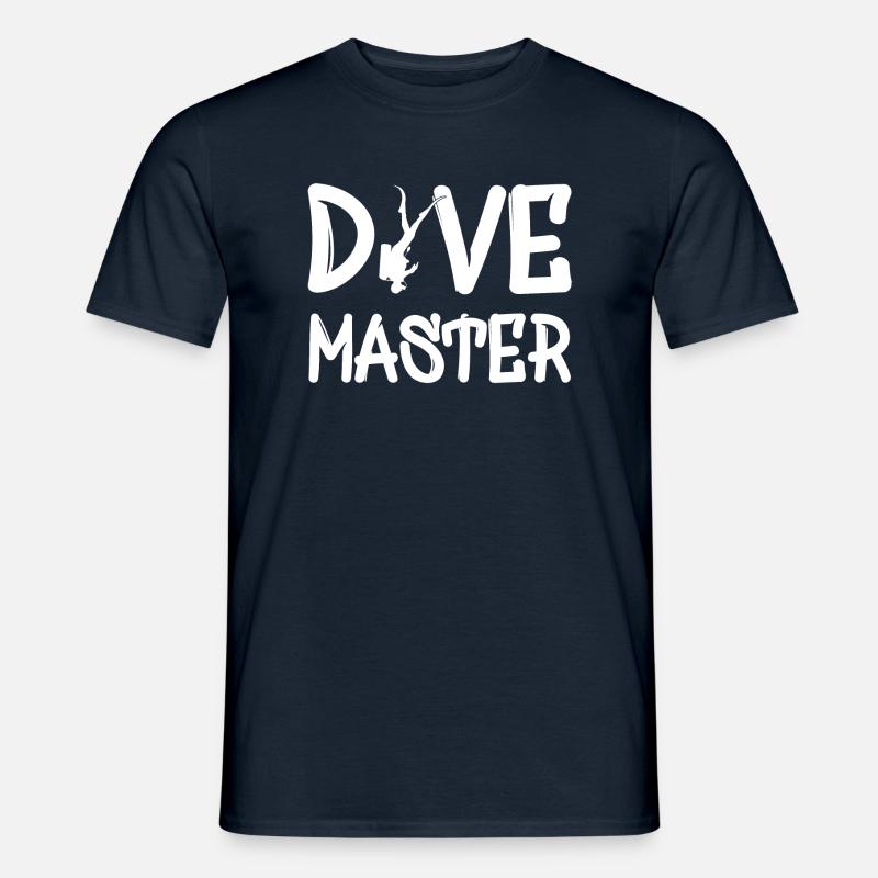 Dive Master - Männer T-Shirt - Navy