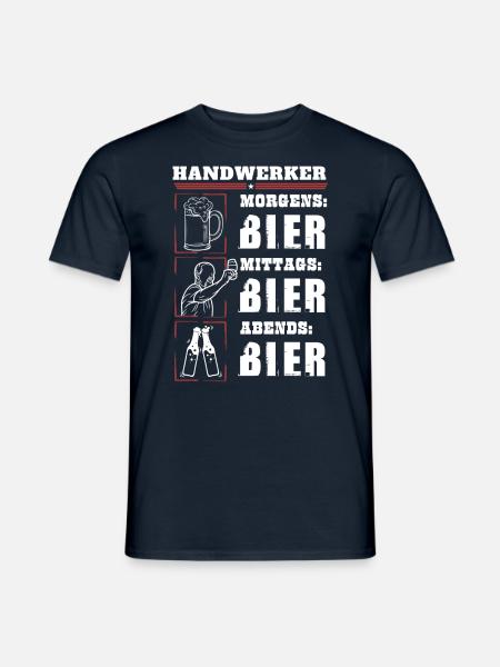 Mon quotidien d’artisan - T-shirt homme - marine