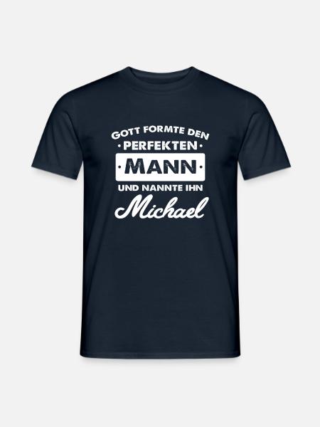 Michael - Men's T-Shirt - navy
