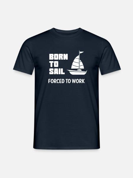 Sailing Captain - Men's T-Shirt - navy