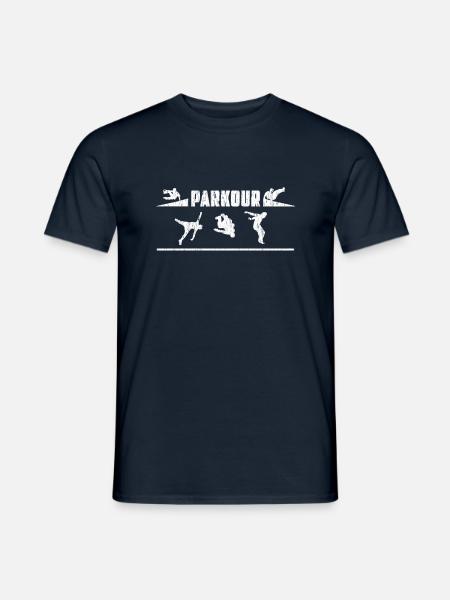 Parkour - Men's T-Shirt - navy