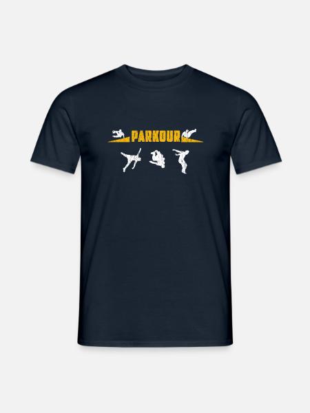 Parkour - T-shirt homme - marine