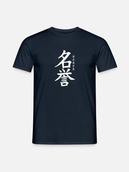 Ehre Japanische Kunst - Männer T-Shirt - Navy