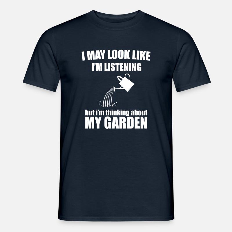 Gärtner Garten - Männer T-Shirt - Navy