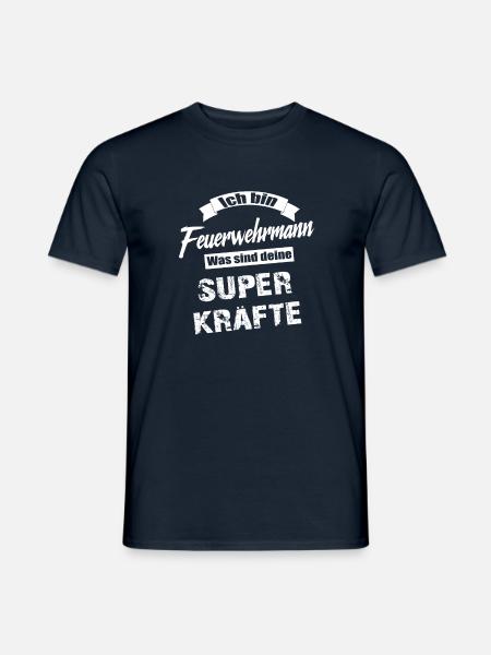 firefighter - Men's T-Shirt - navy
