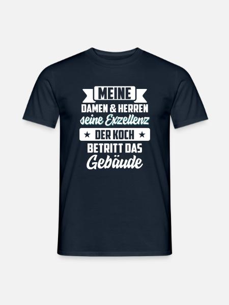 Koch kochen - Männer T-Shirt - Navy