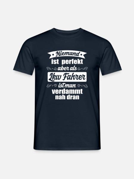 LKW Fahrer - Männer T-Shirt - Navy