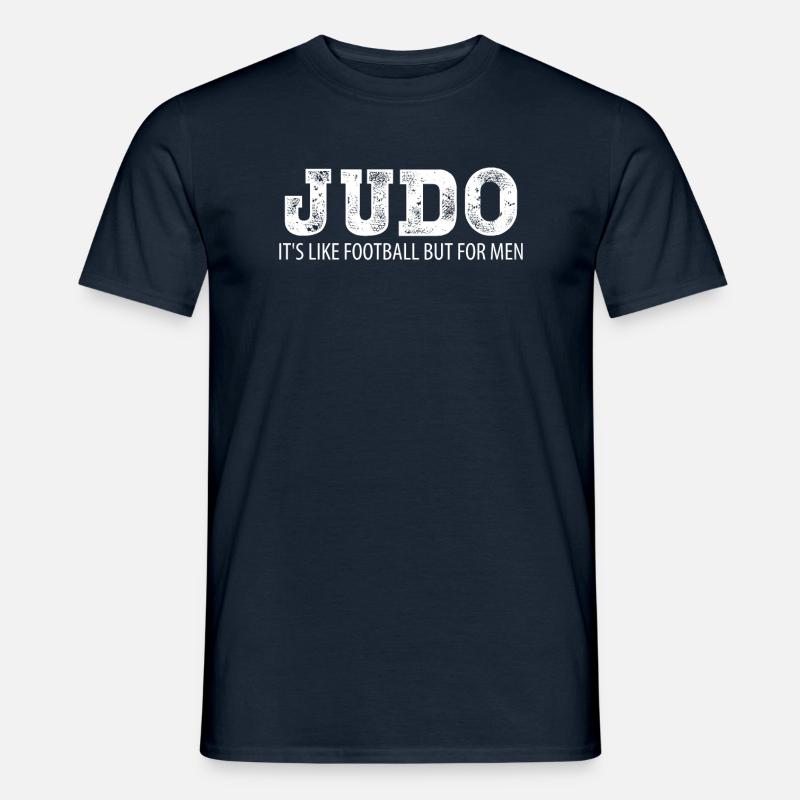 Judo - Männer T-Shirt - Navy