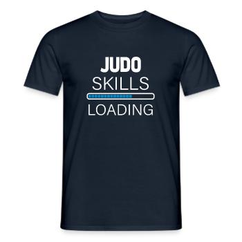 Judo - T-shirt homme - marine - Devant - AI Model Male 178 light (178cm)