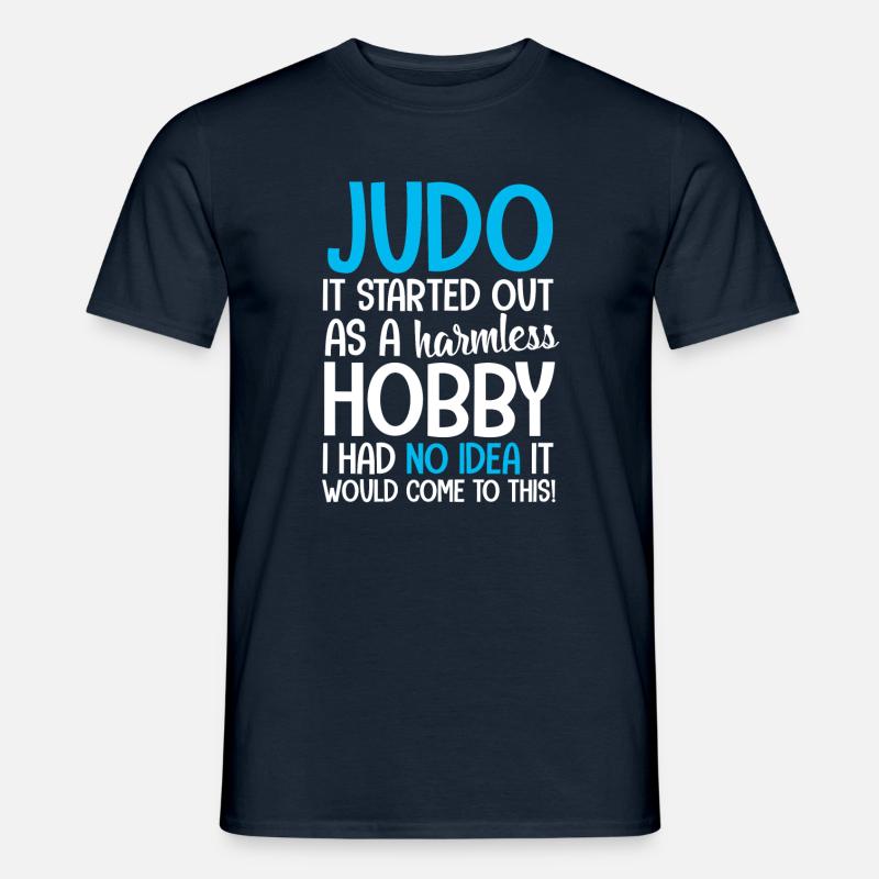 Judo - Männer T-Shirt - Navy