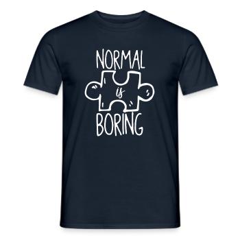 Puzzle autisme autisme autiste - T-shirt homme - marine - Devant - AI Model Male 178 light (178cm)