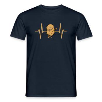 Chicken Nuggets Chicken Chicken Nugs Nugget Gift - Men's T-Shirt - navy - Front - AI Model Male 178 light (178cm)