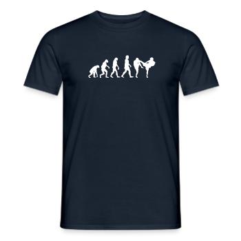 MMA Mixed Martial Arts Kampfsport UFC Geschenk - Männer T-Shirt - Navy - Vorne - AI Model Male 178 light (178cm)