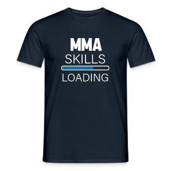 MMA Mixed Martial Arts Kampfsport UFC Geschenk - Männer T-Shirt - Navy - Vorne - AI Model Male 178 light (178cm)