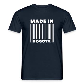 Bogota Kolumbien Santafé de Bogotá Colombia - Männer T-Shirt - Navy - Vorne - AI Model Male 178 light (178cm)