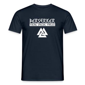 Viking Viking Valhalla Odin Thor Nordmann Skal - T-shirt homme - marine - Devant - AI Model Male 178 light (178cm)