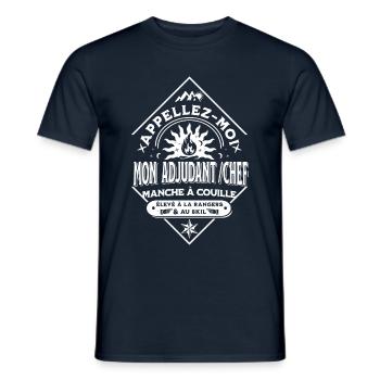 Nennen Sie mich meinen Chief Warrant Officer, Handle to C.... B - Männer T-Shirt - Navy - Vorne - AI Model Male 178 light (178cm)
