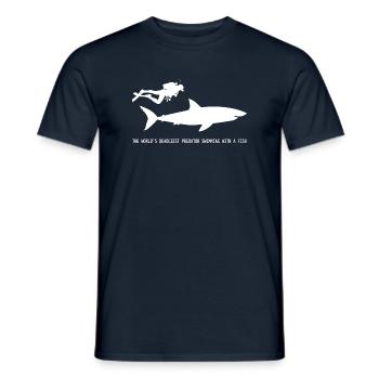 Raubtier - Männer T-Shirt - Navy - Vorne - AI Model Male 178 light (178cm)