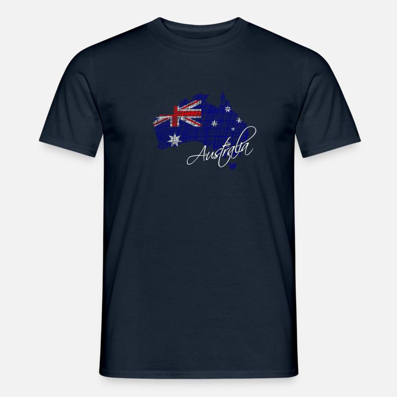 Australien - Australia - Männer T-Shirt - Navy