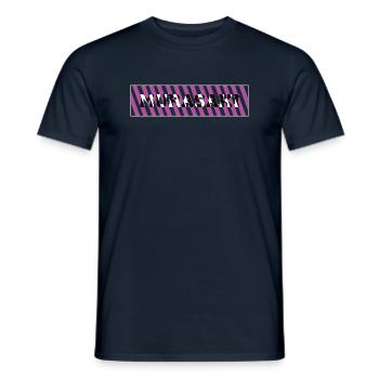 Murasaki - Men's T-Shirt - navy - Front - AI Model Male 178 light (178cm)