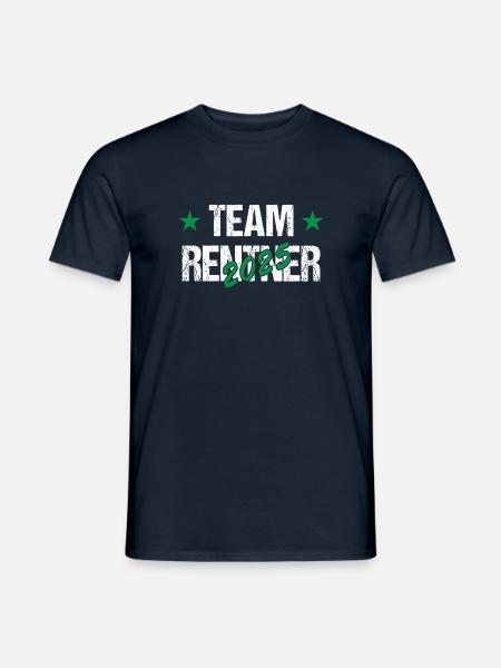 Lustige Rentner Sprüche. Rentner Urlaub - Männer T-Shirt - Navy