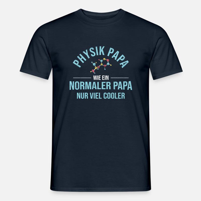 Physik Physiker Nerd - Männer T-Shirt - Navy