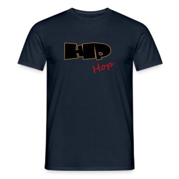Hip Hop, Rap, MC, Rapper - Männer T-Shirt - Navy - Vorne - AI Model Male 178 light (178cm)